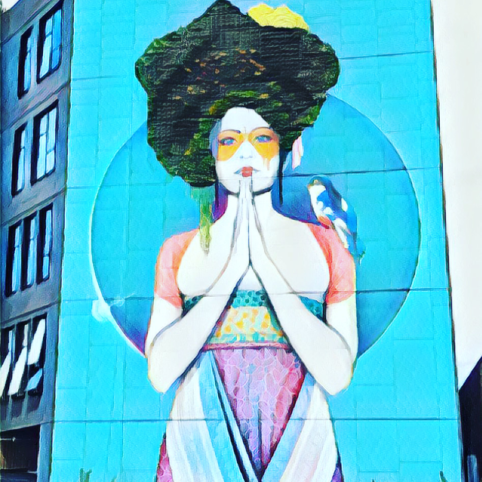 Mural by FinDAC SolTerra Building Portland Oregon